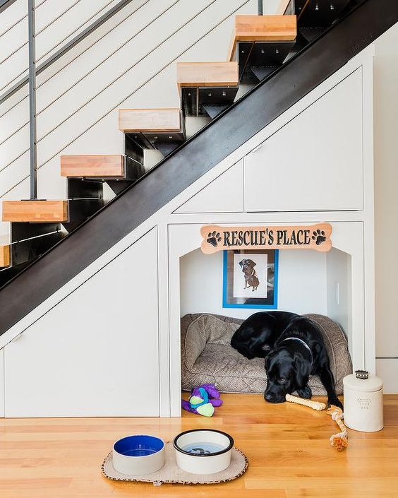 11 Clever Ways to Use the Space Under the Stairs - Decorrect